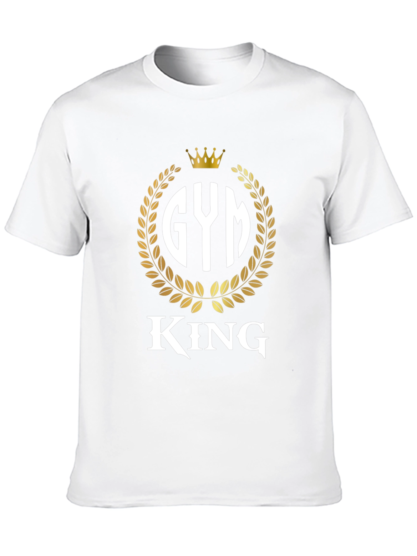 Gym King Black T-Shirt