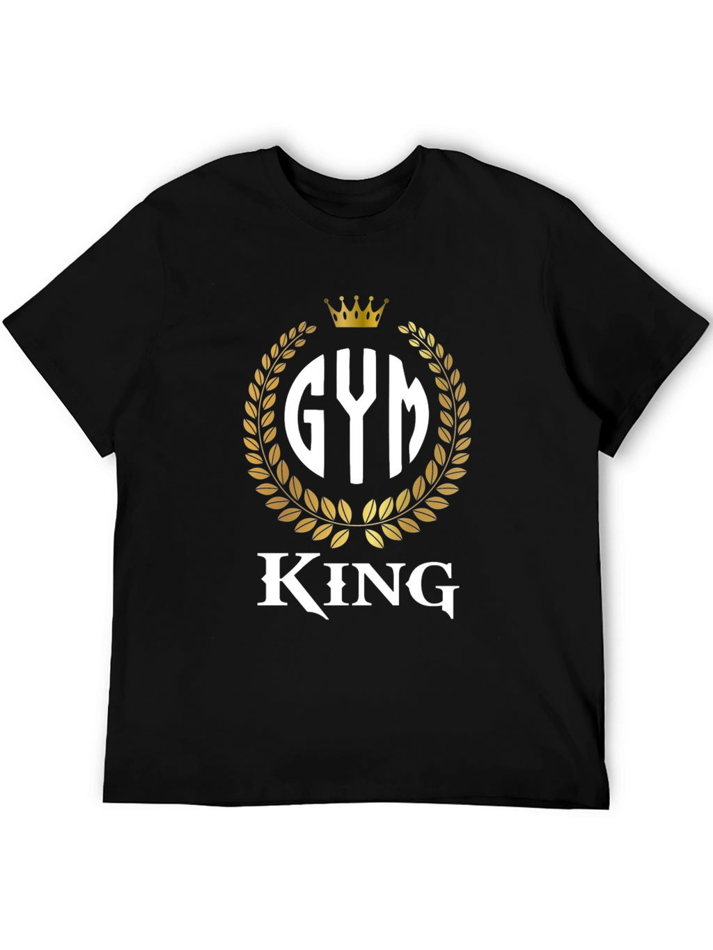 Gym King Black T-Shirt