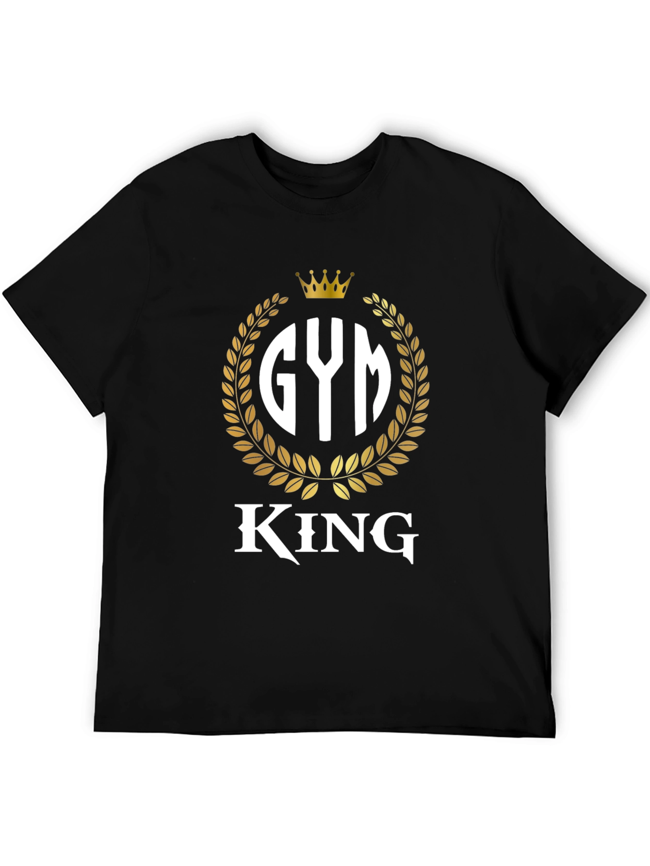 Gym King Black T-Shirt