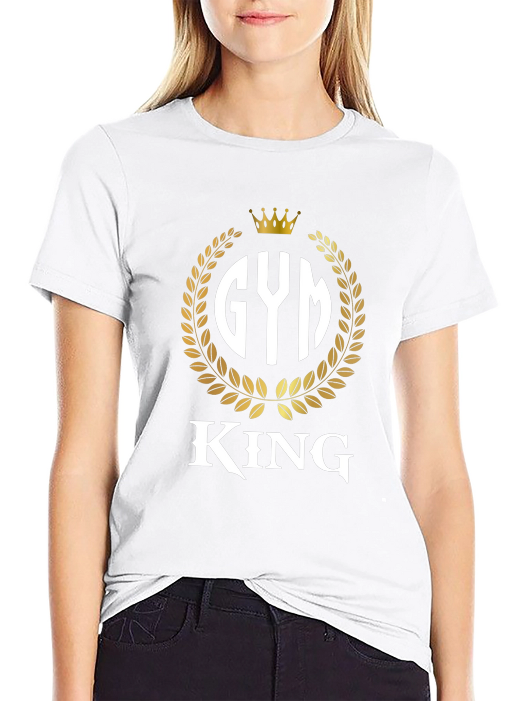 Gym King Black T-Shirt