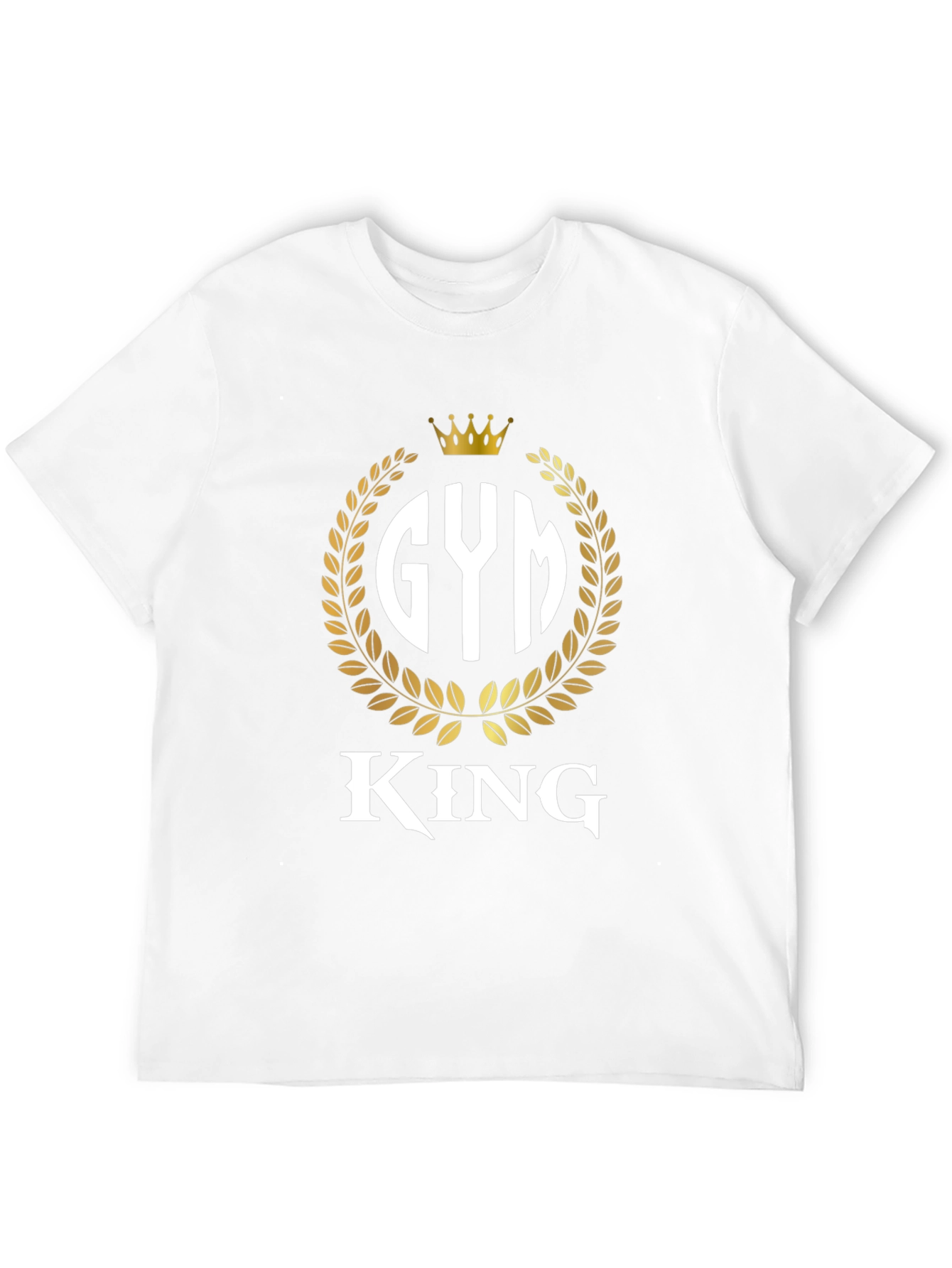 Gym King Black T-Shirt