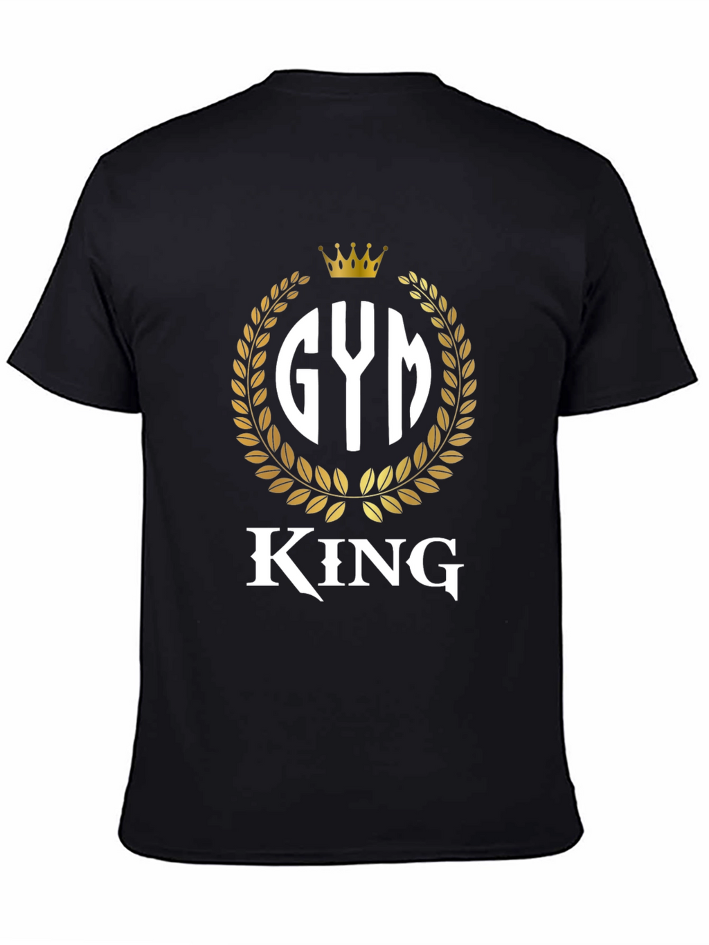 Gym King Black T-Shirt