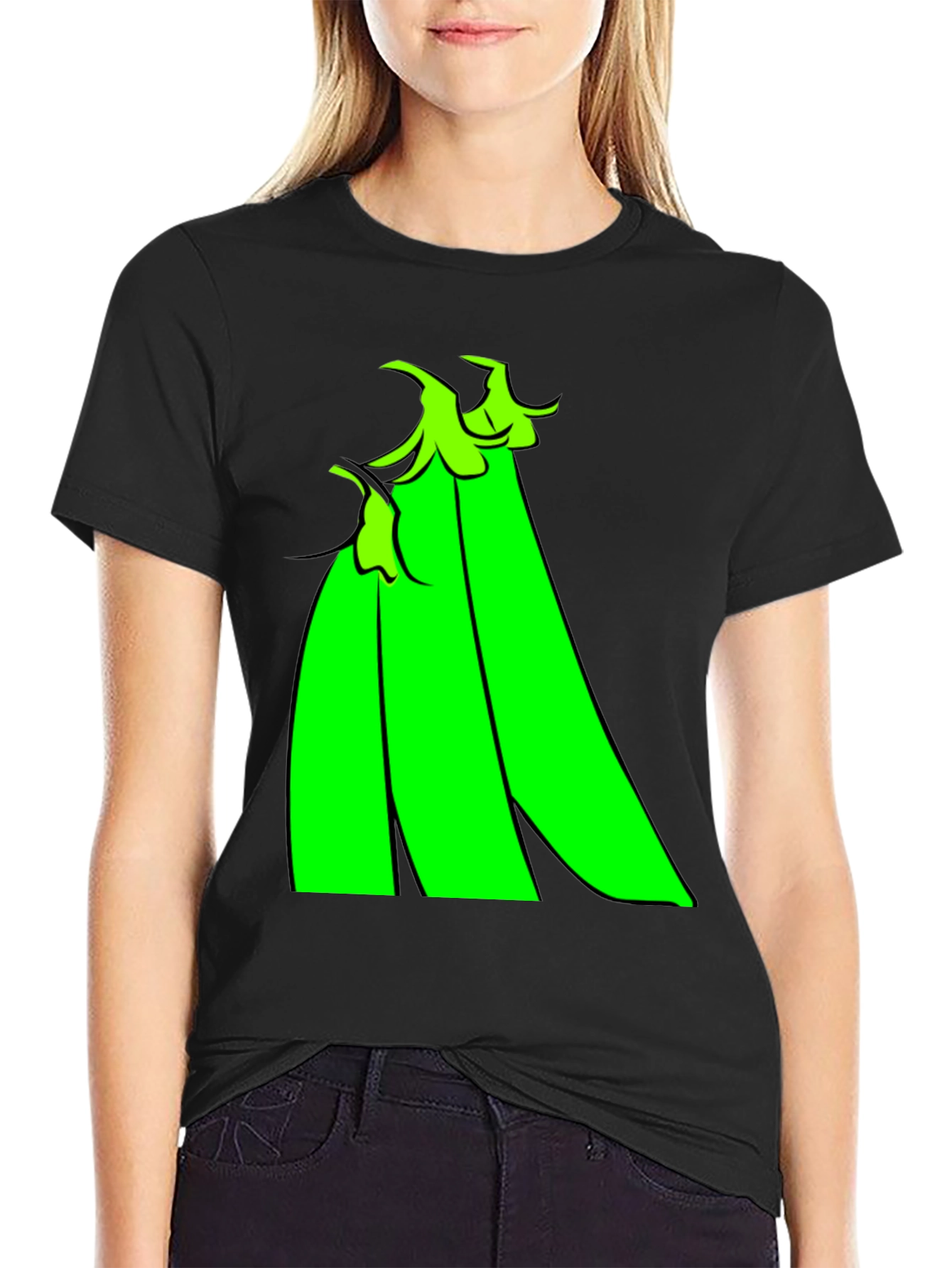 Pea Pod Graphic Tee - Organic Cotton