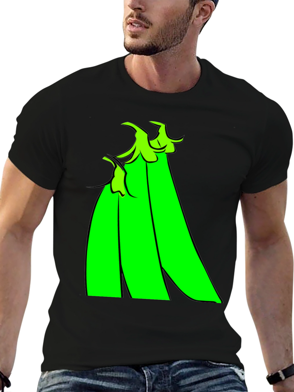 Pea Pod Graphic Tee - Organic Cotton