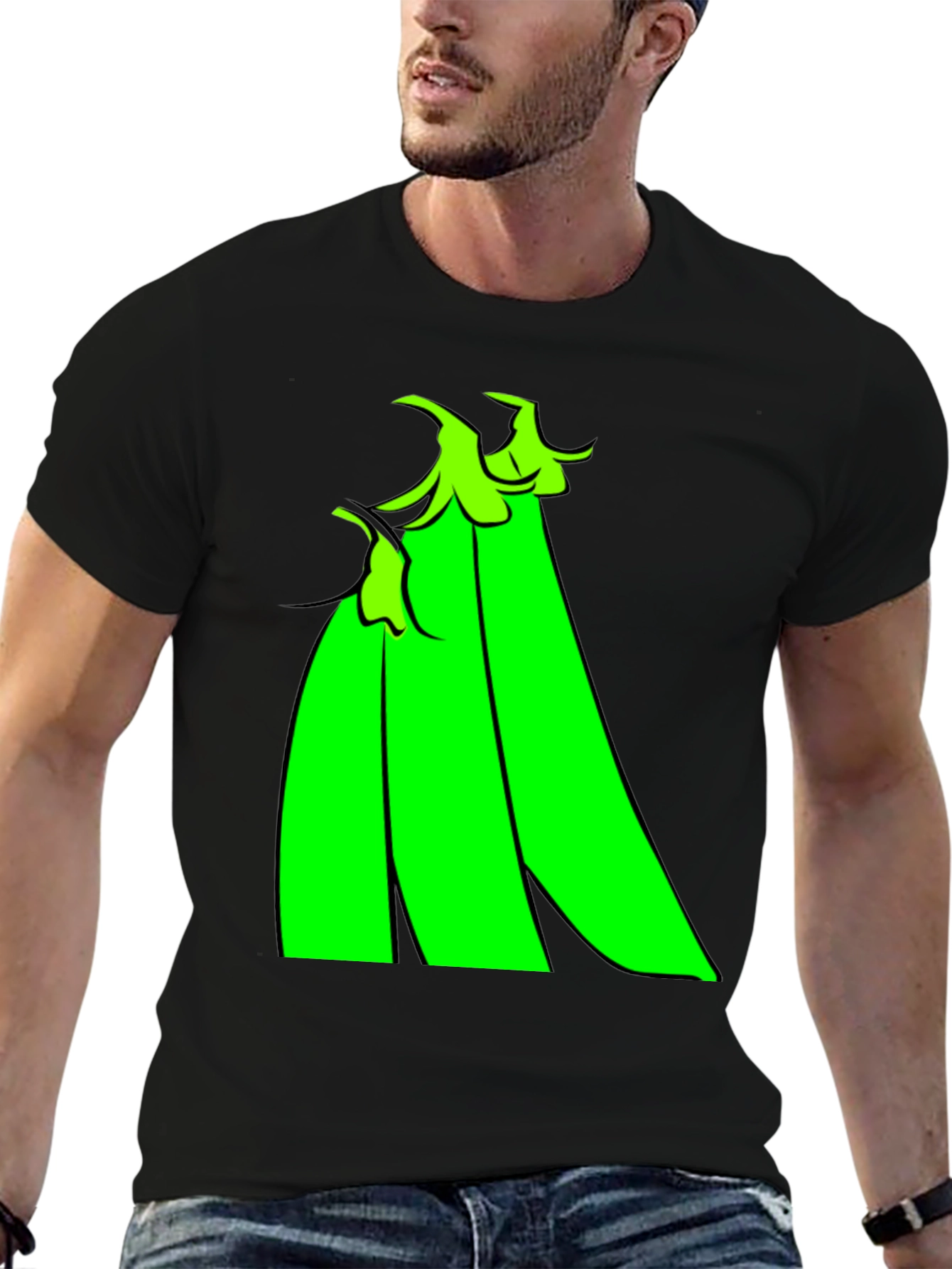 Pea Pod Graphic Tee - Organic Cotton