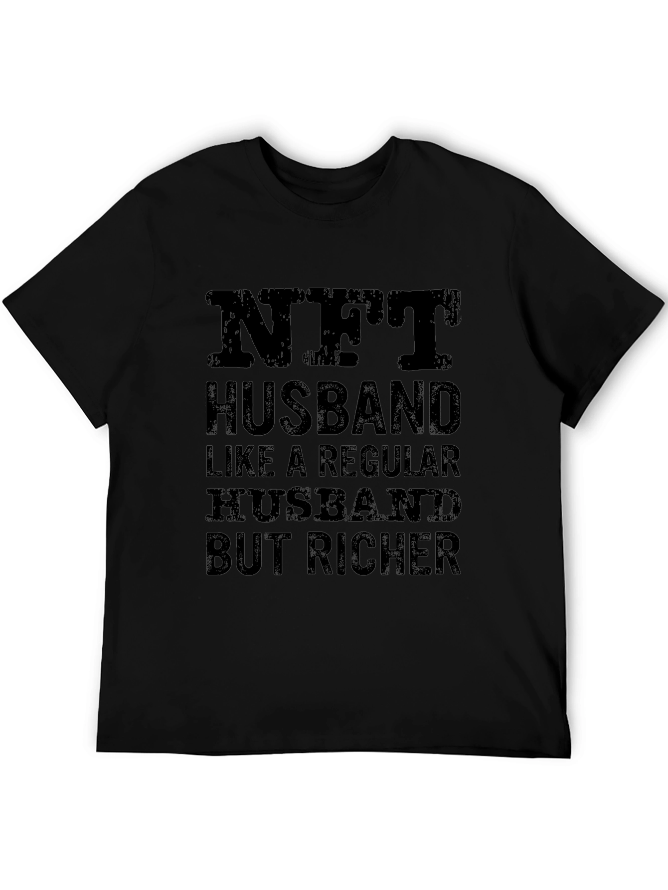 NFT Husband Graphic T-Shirt - Unique Bold Design