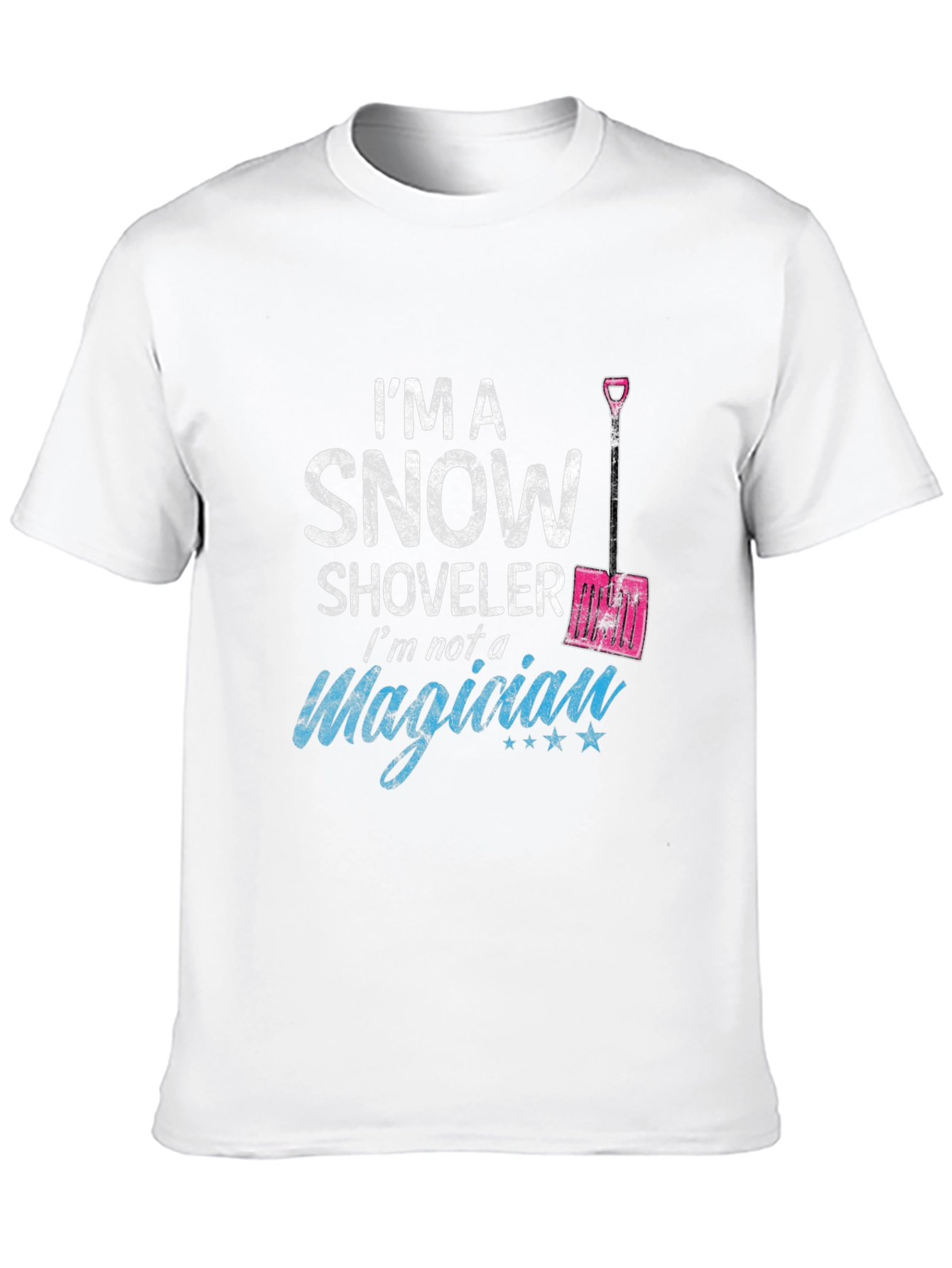 Snow Shoveler T-Shirt: Winter Humor Tee