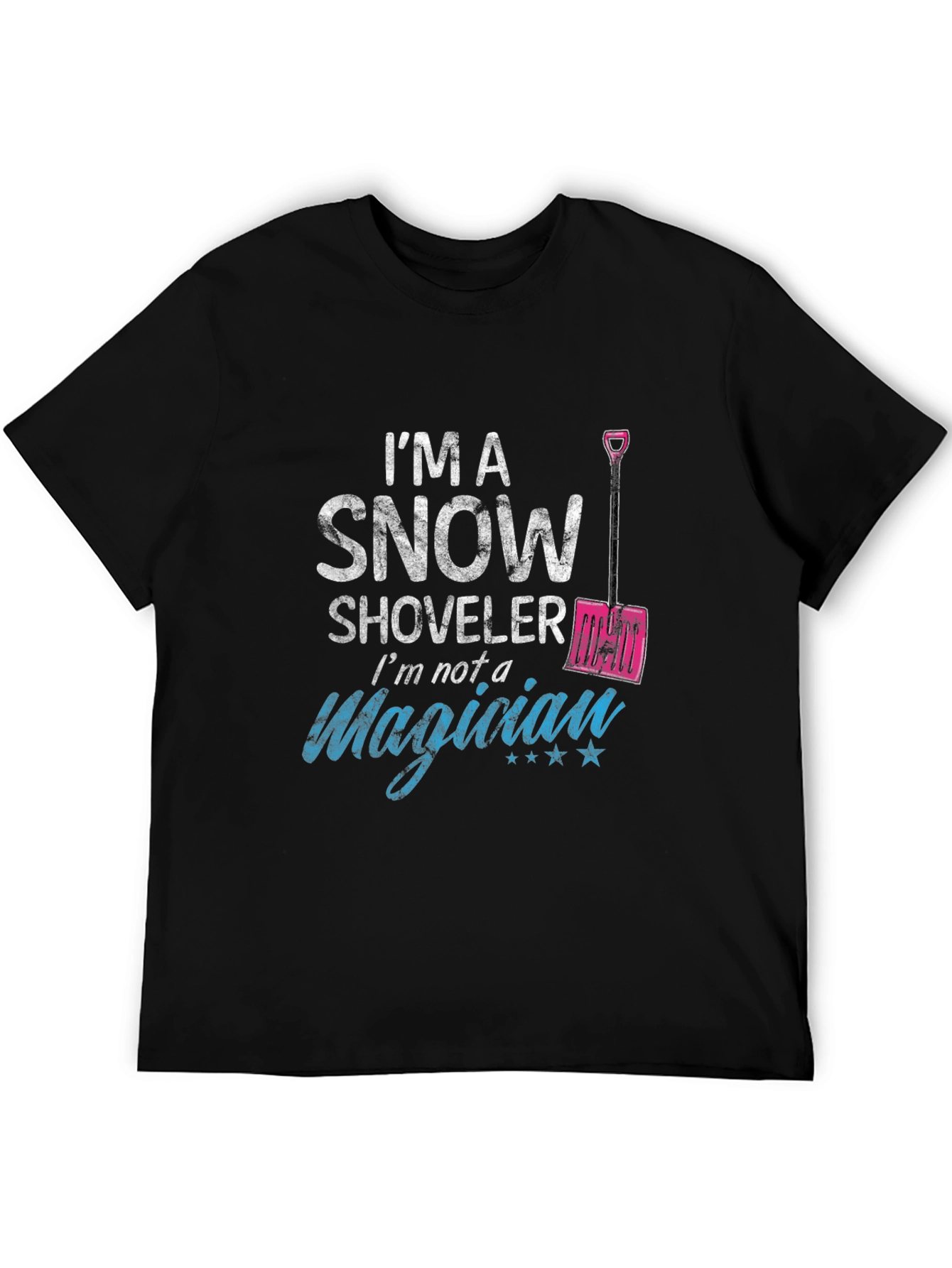 Snow Shoveler T-Shirt: Winter Humor Tee
