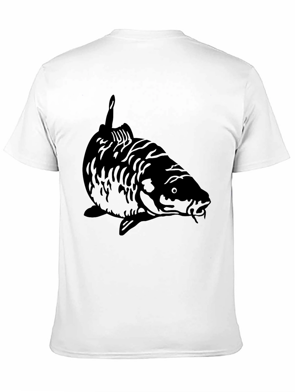 Black Carp Fish Graphic Tee - Angler Style