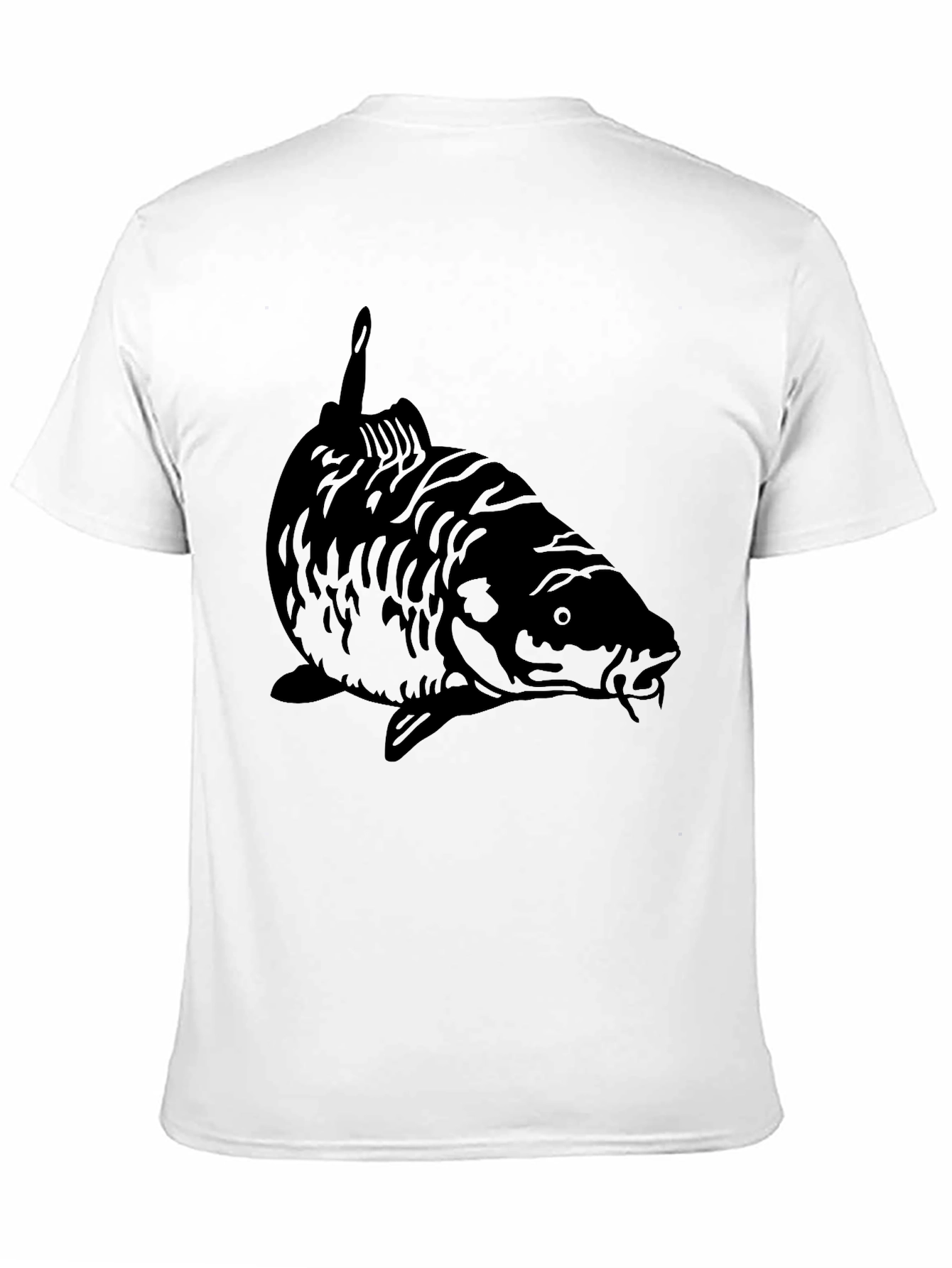 Black Carp Fish Graphic Tee - Angler Style