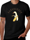 Bananaduck Graphic T-Shirt - Funny Animal Design