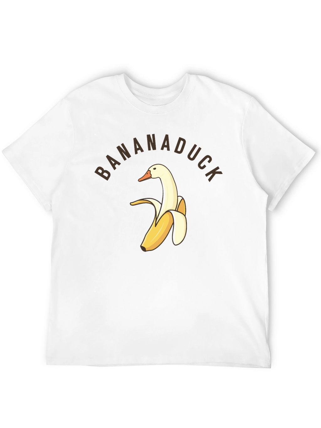 Bananaduck Graphic T-Shirt - Funny Animal Design