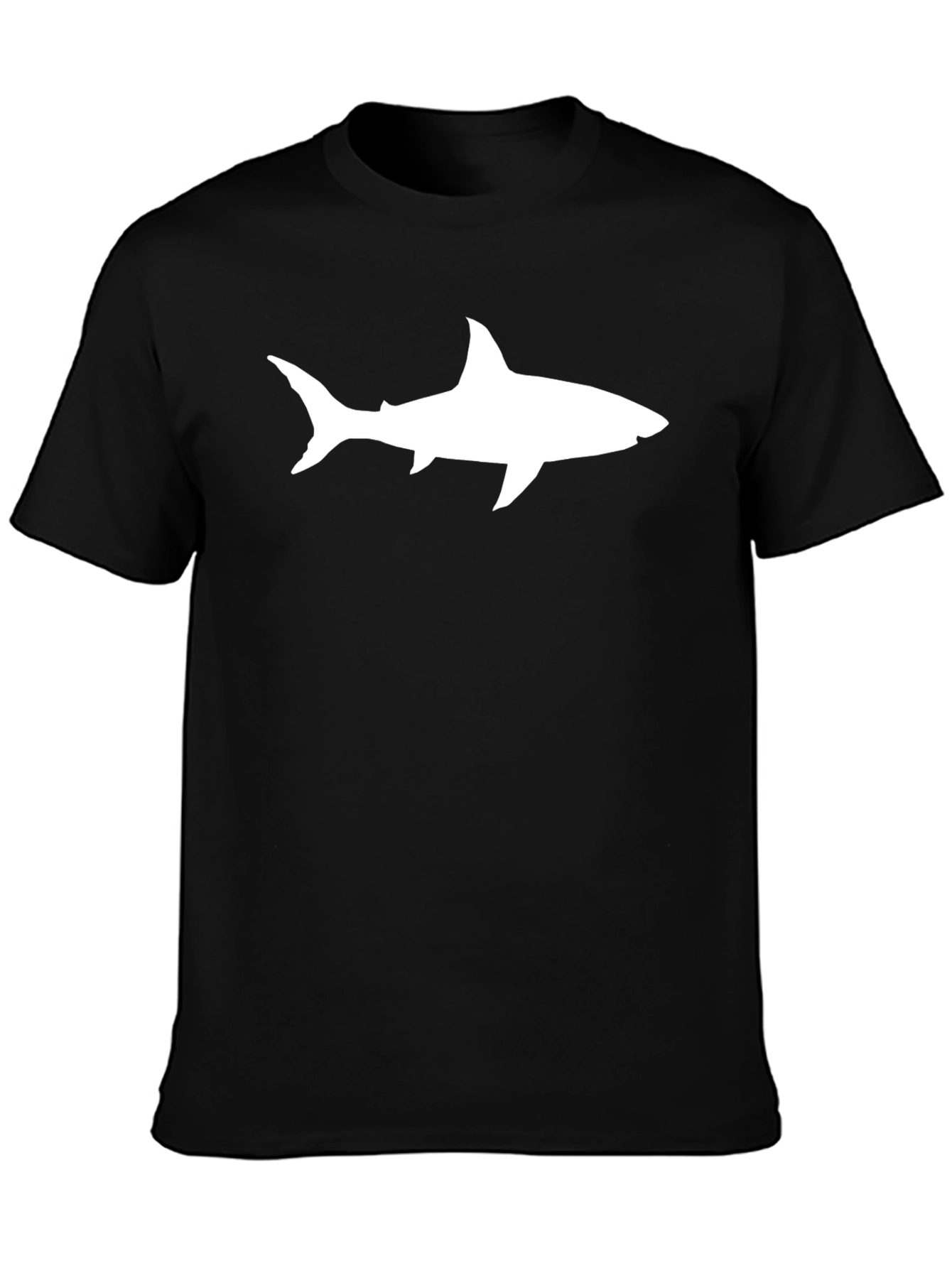 Shark Graphic Tee - Mens Black T-Shirt