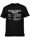 Funny Massage Therapist Extra Charges T-Shirt