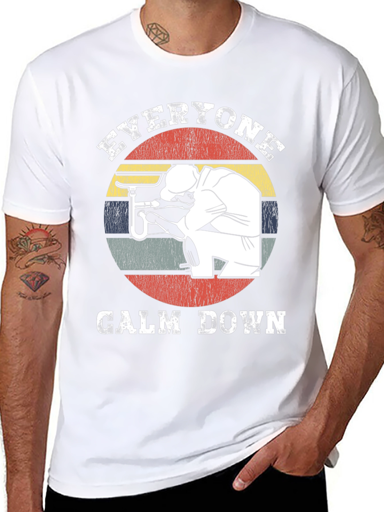 Everyone Calm Down Graphic Tee