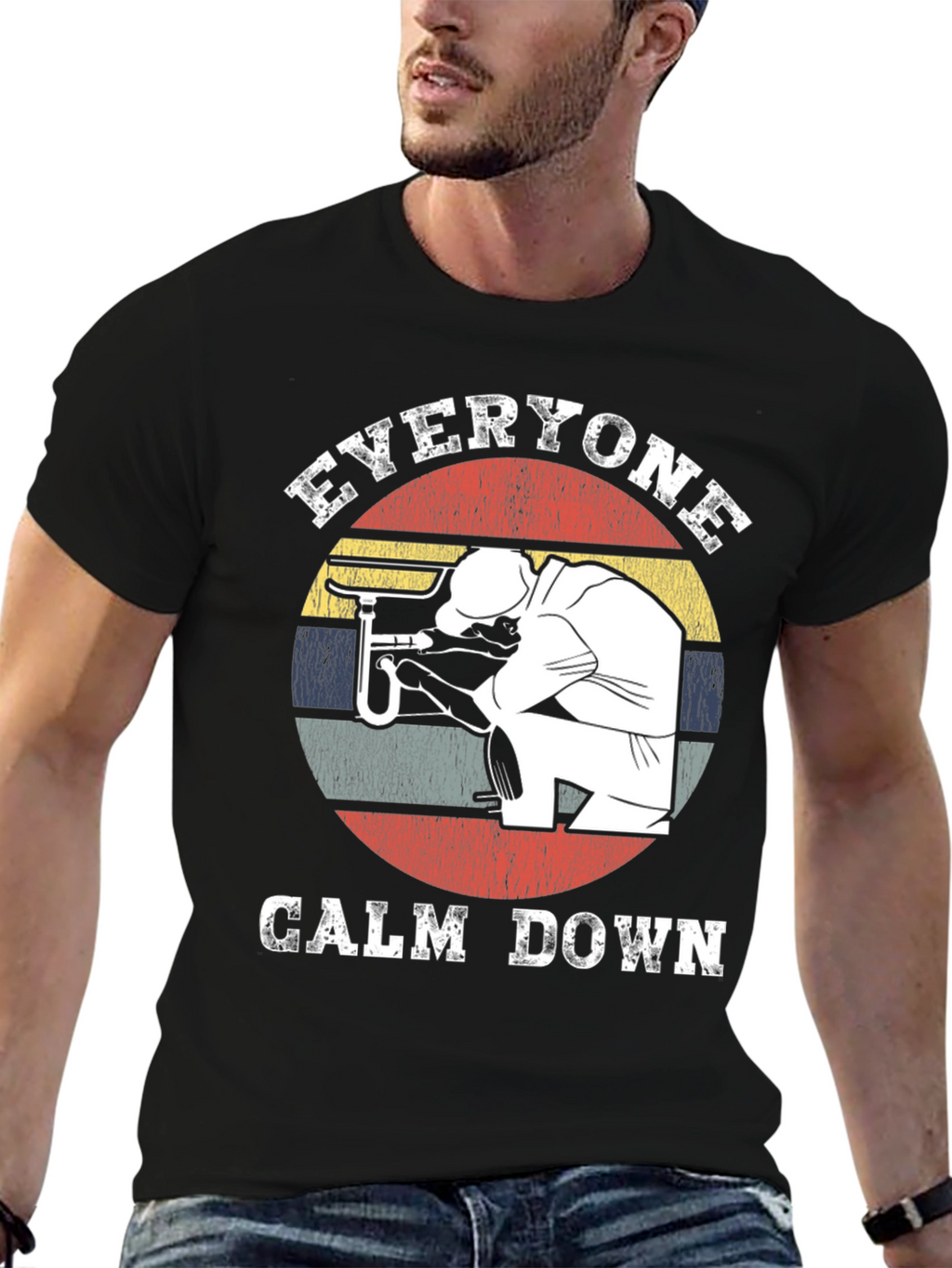 Everyone Calm Down Graphic Tee
