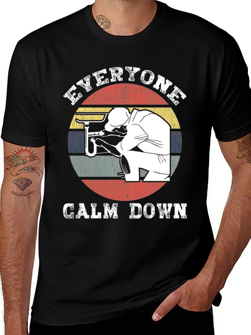 Everyone Calm Down Graphic Tee