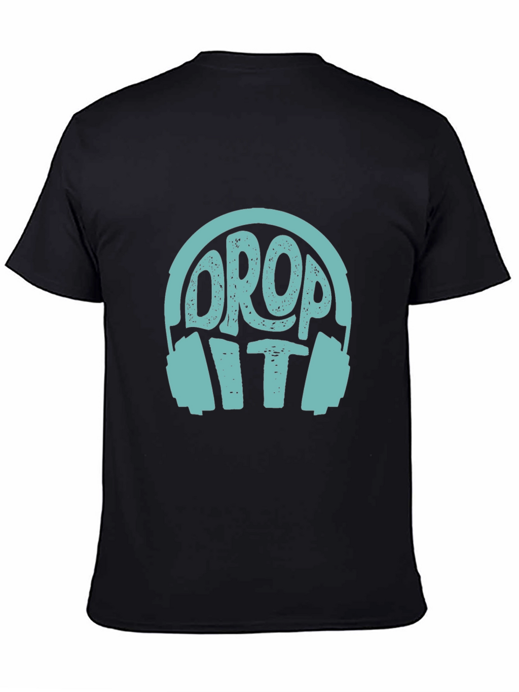 Drop It! Graphic T-Shirt - Cool DJ Headphone Tee