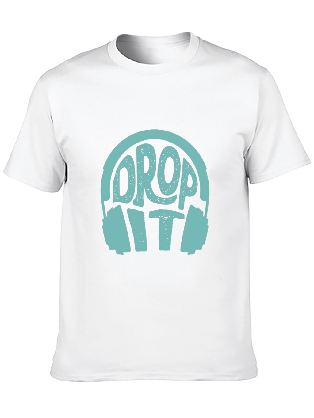 Drop It! Graphic T-Shirt - Cool DJ Headphone Tee