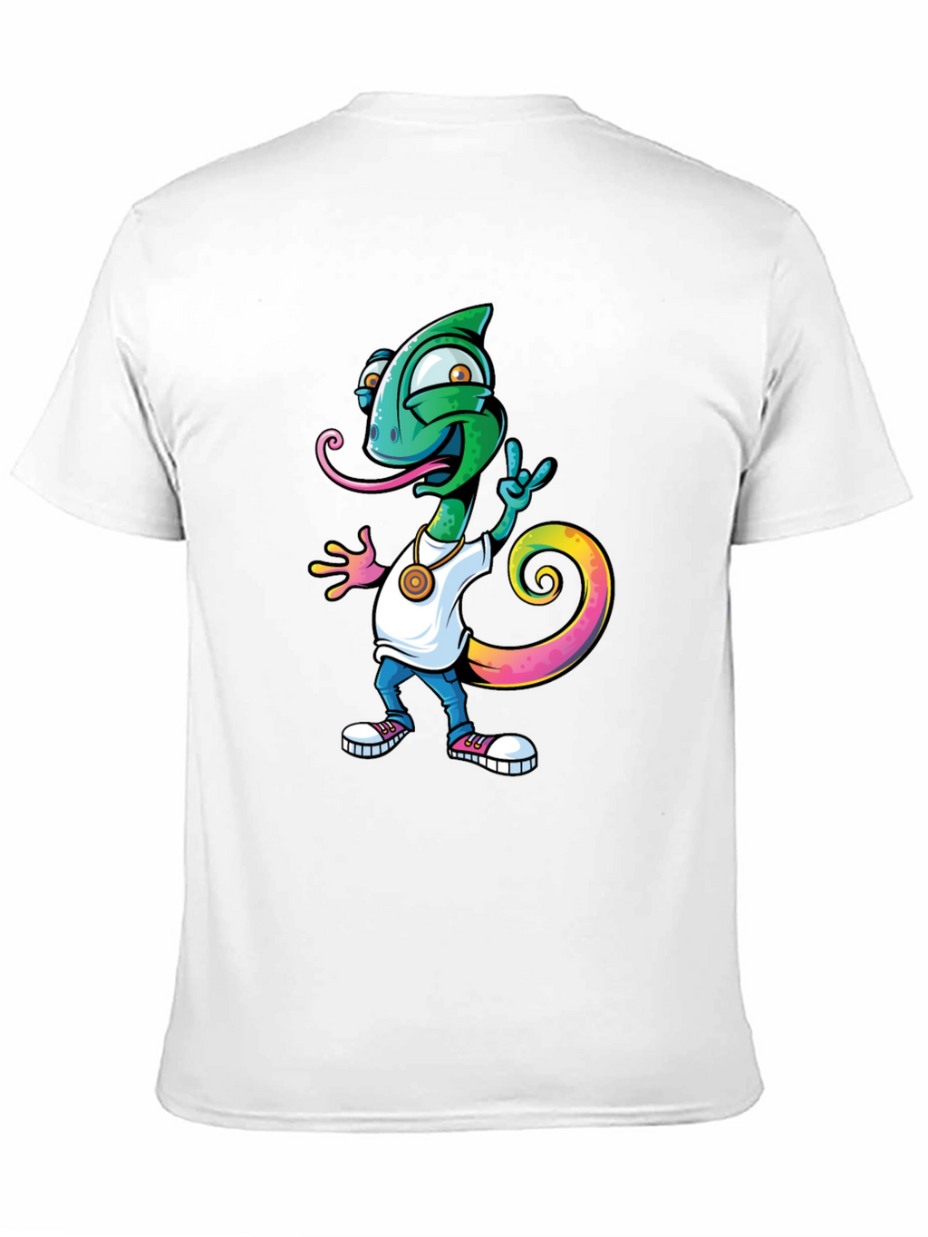 Cool Chameleon Graphic T-Shirt