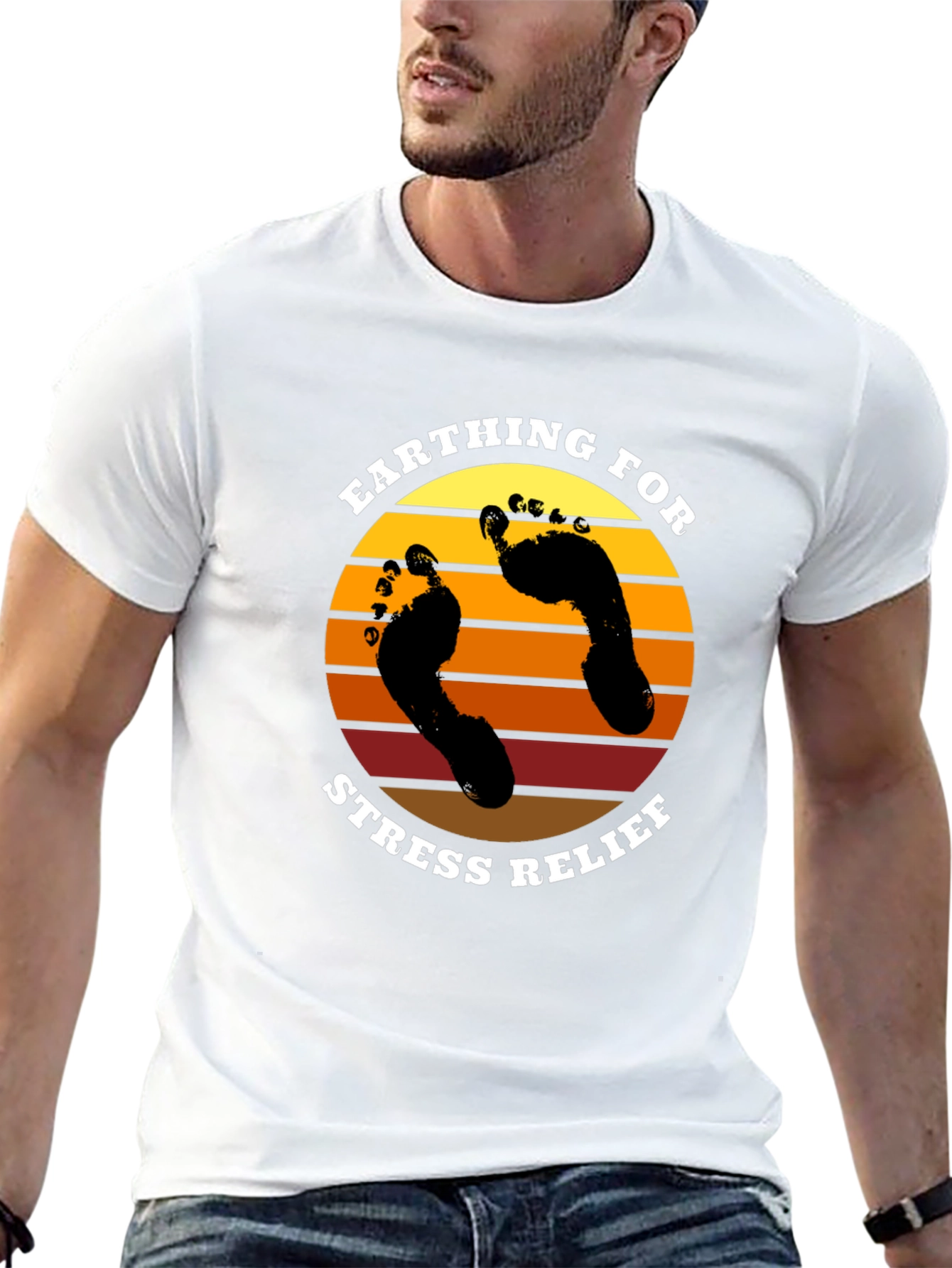 Earthing for Stress Relief T-Shirt