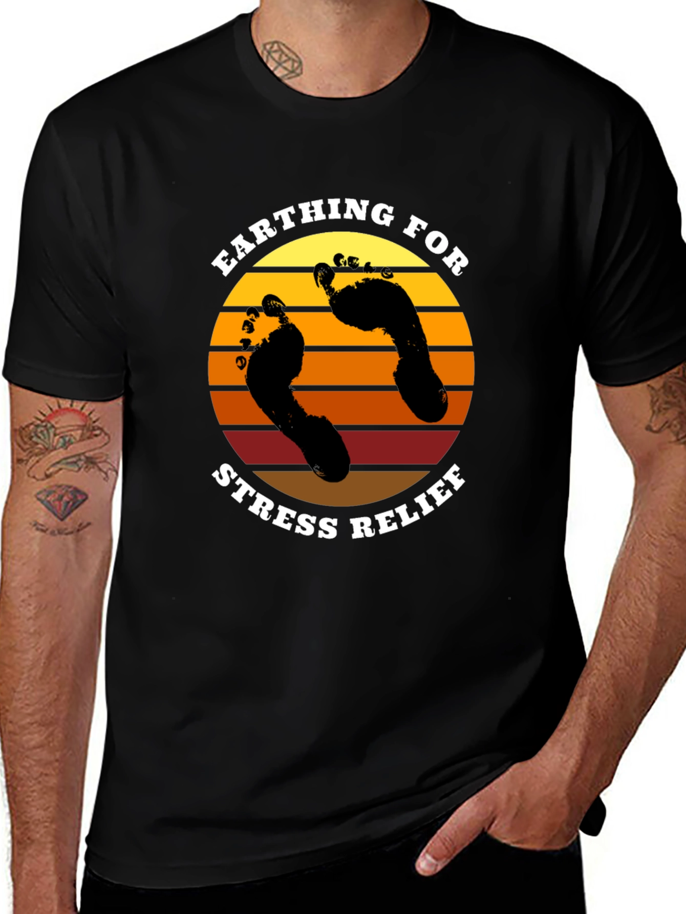 Earthing for Stress Relief T-Shirt