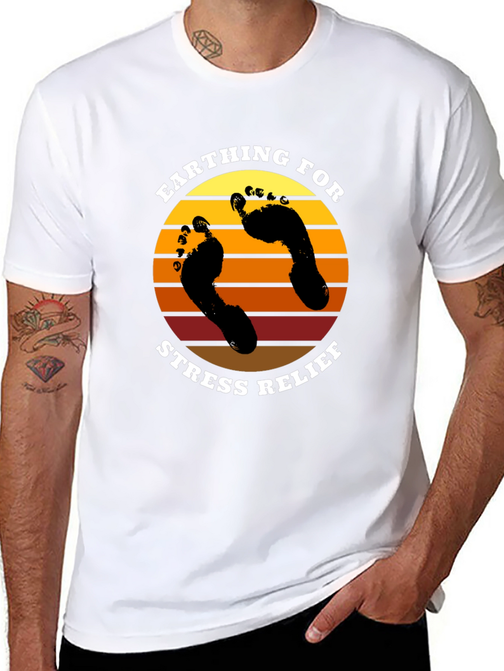 Earthing for Stress Relief T-Shirt