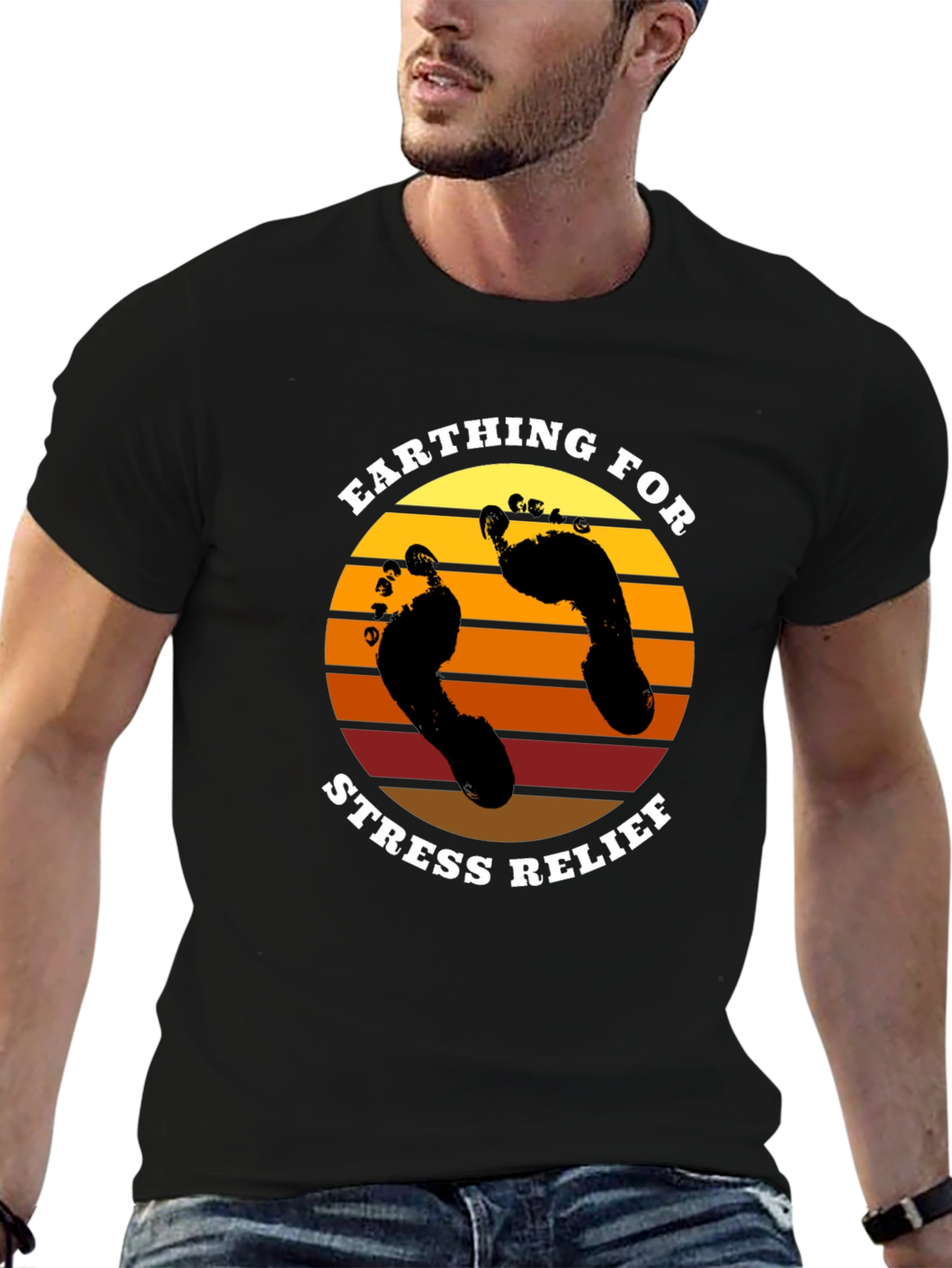 Earthing for Stress Relief T-Shirt