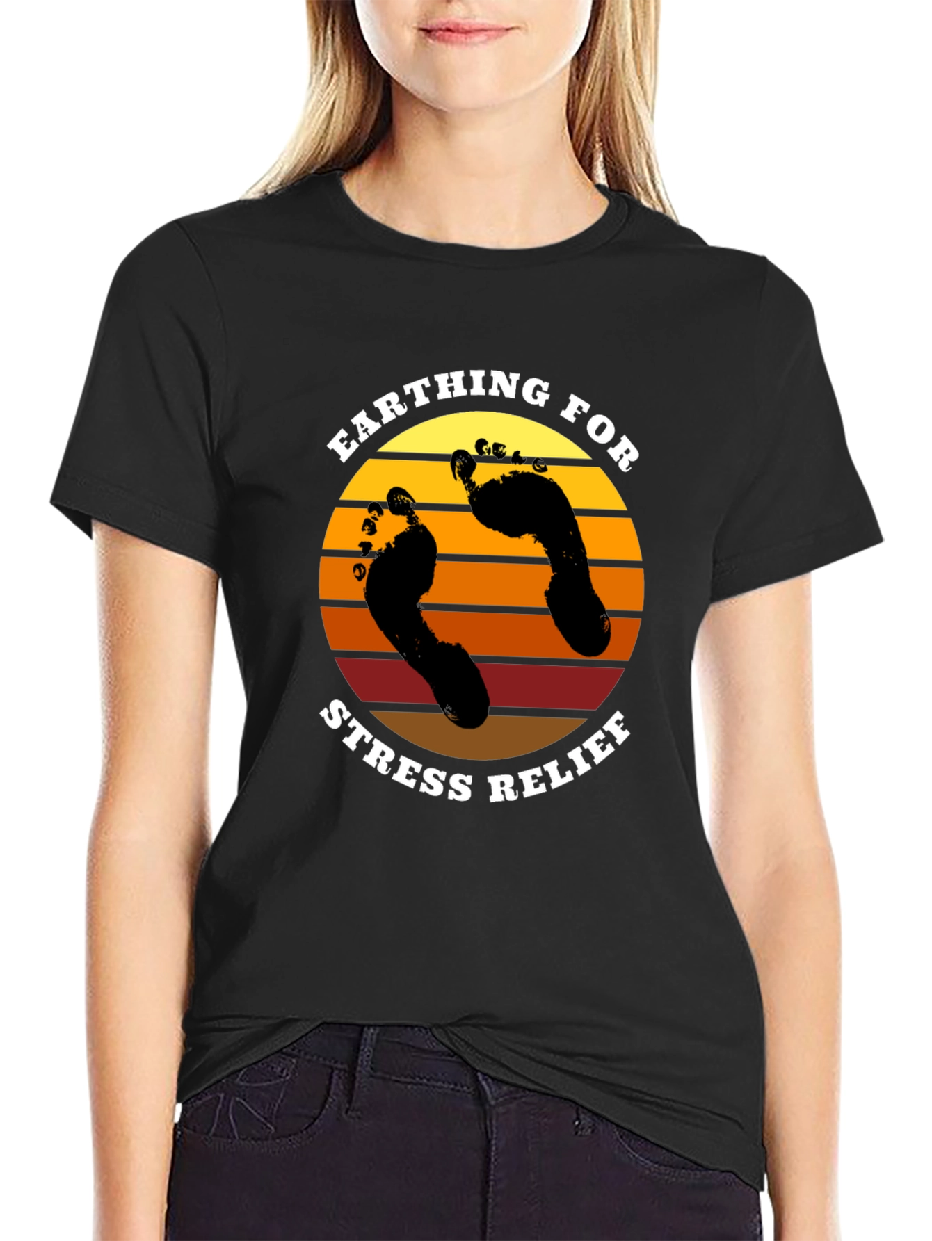 Earthing for Stress Relief T-Shirt
