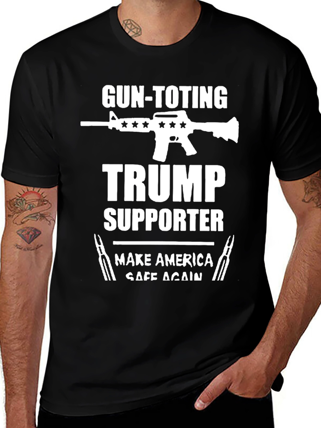 Gun-Toting Trump Supporter T-Shirt