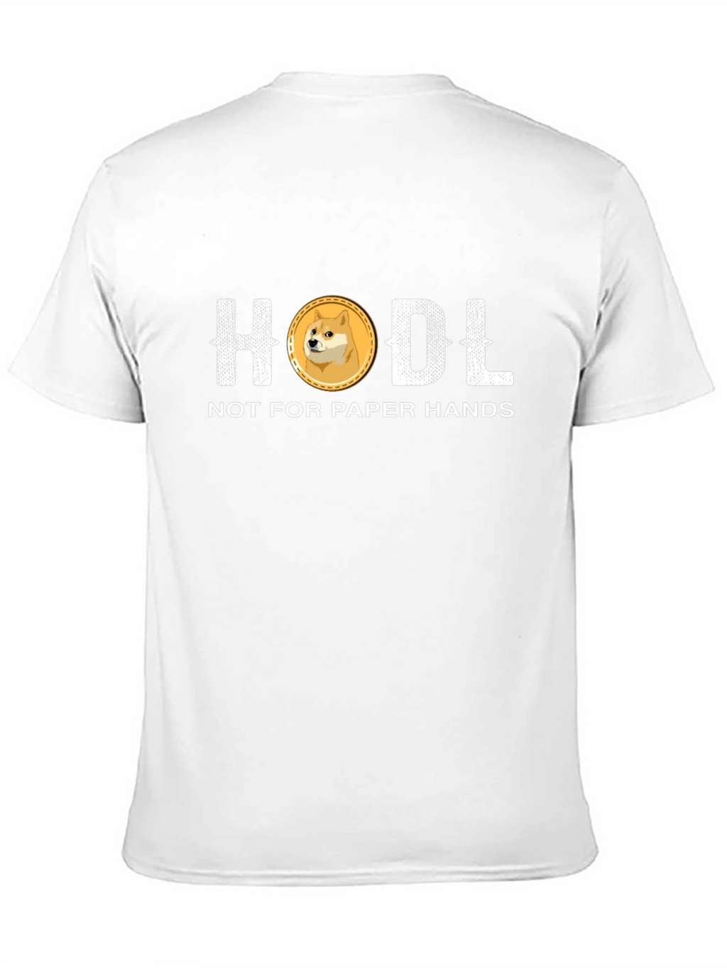 HODL Crypto Doge Coin Black T-Shirt