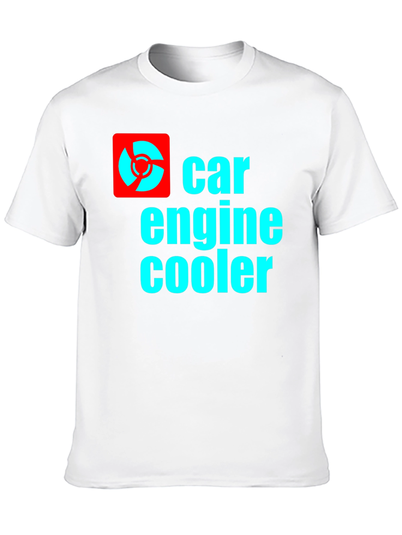 Car Engine Cooler T-Shirt - Black