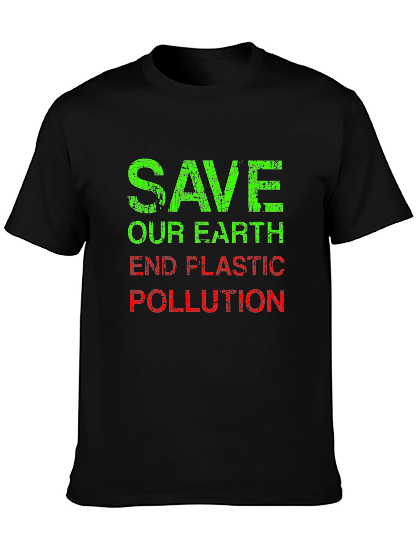 Save Our Earth Graphic Tee - End Plastic Pollution