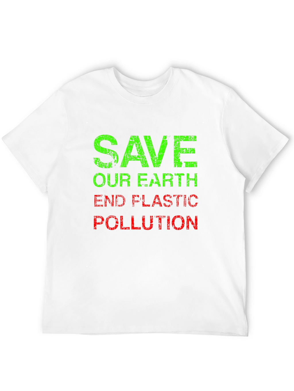 Save Our Earth Graphic Tee - End Plastic Pollution