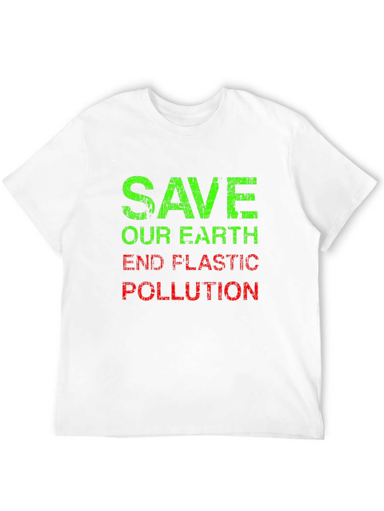 Save Our Earth Graphic Tee - End Plastic Pollution