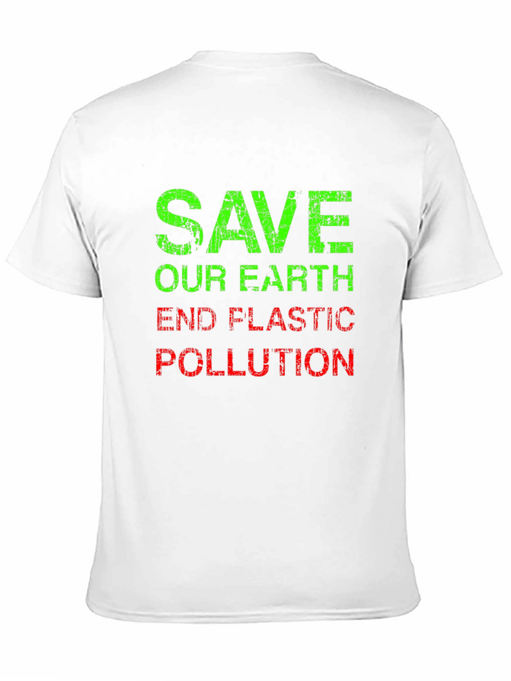 Save Our Earth Graphic Tee - End Plastic Pollution