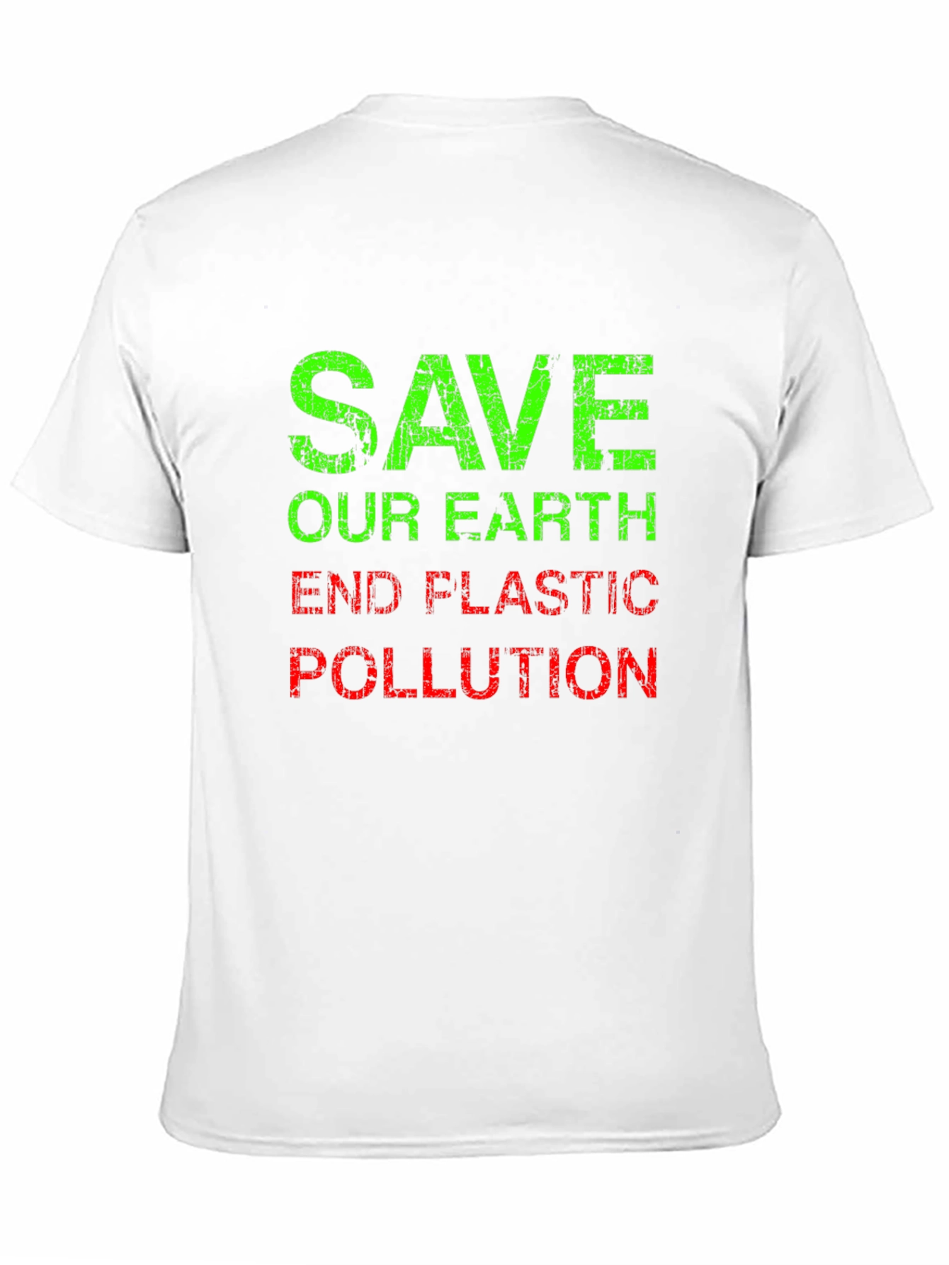 Save Our Earth Graphic Tee - End Plastic Pollution