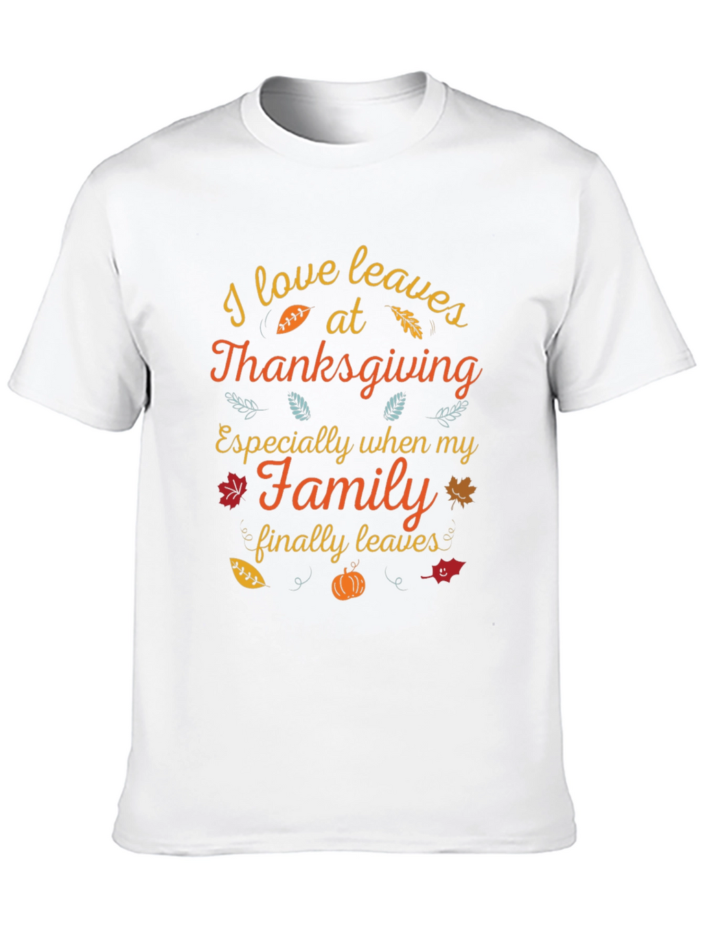 Thanksgiving Leaves Graphic Tee