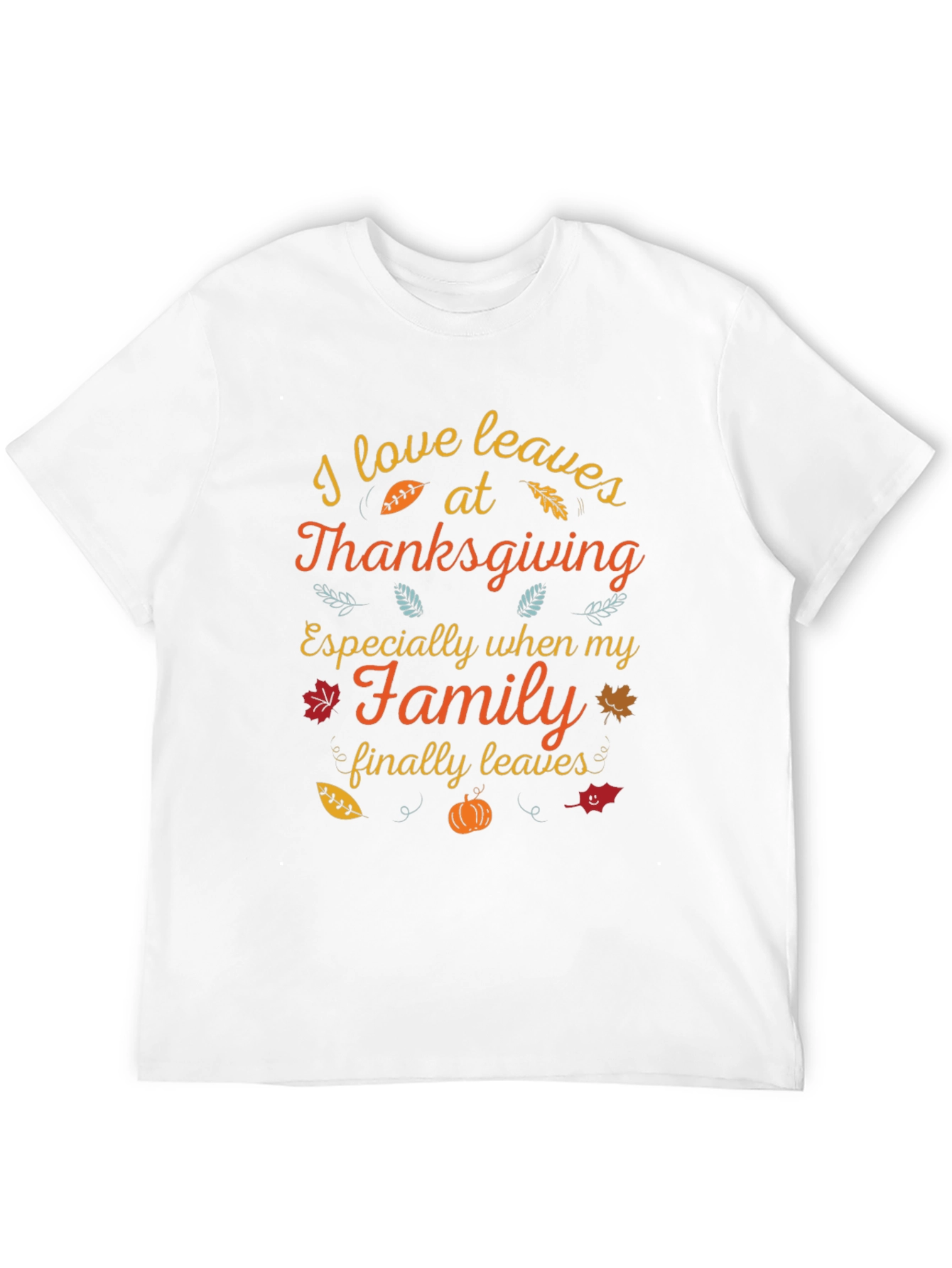 Thanksgiving Leaves Graphic Tee