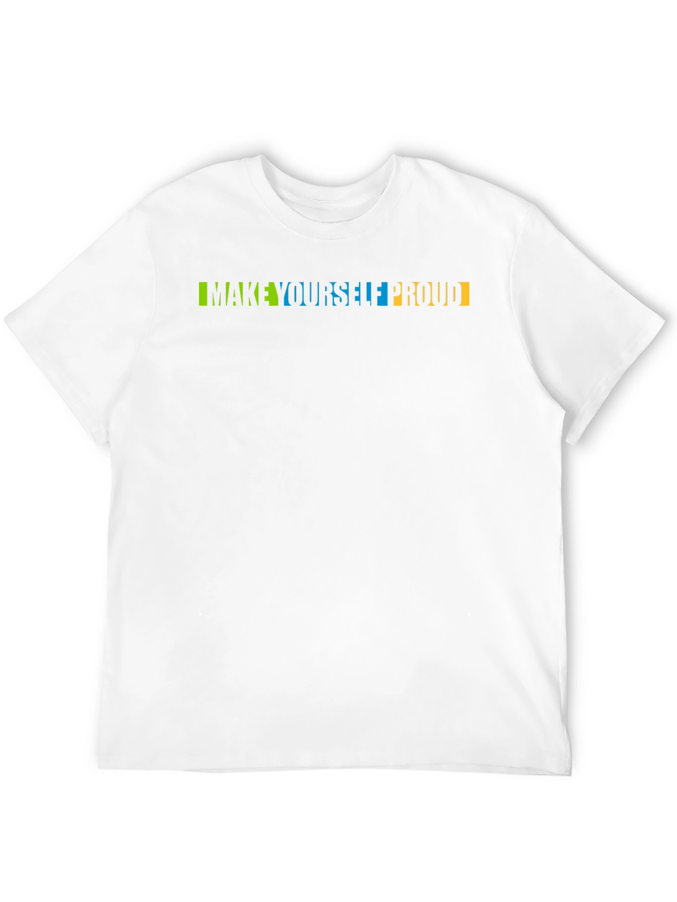 Make Yourself Proud Graphic Tee - Stylish Black T-Shirt