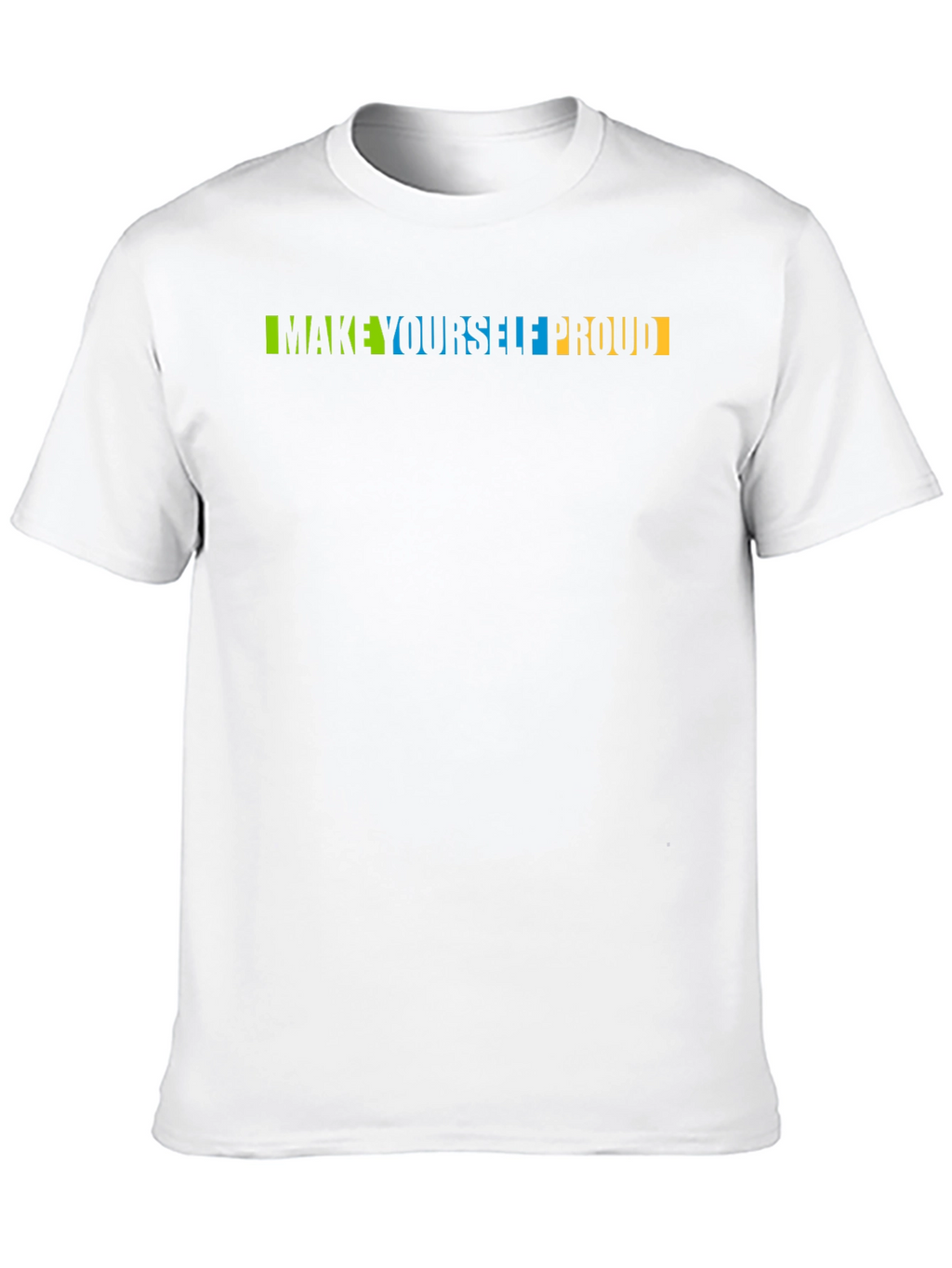 Make Yourself Proud Graphic Tee - Stylish Black T-Shirt
