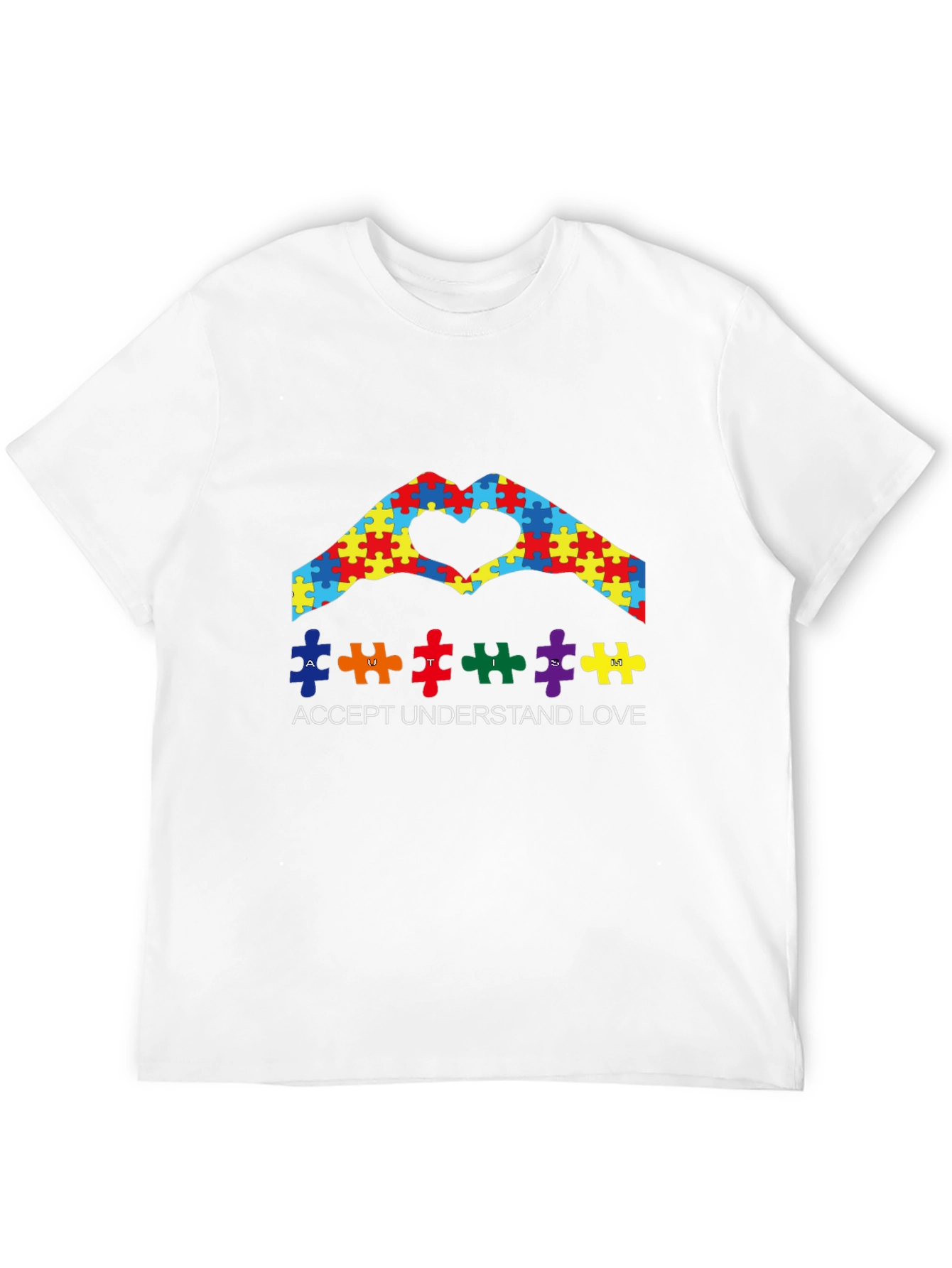 Autism Awareness Puzzle Heart T-Shirt