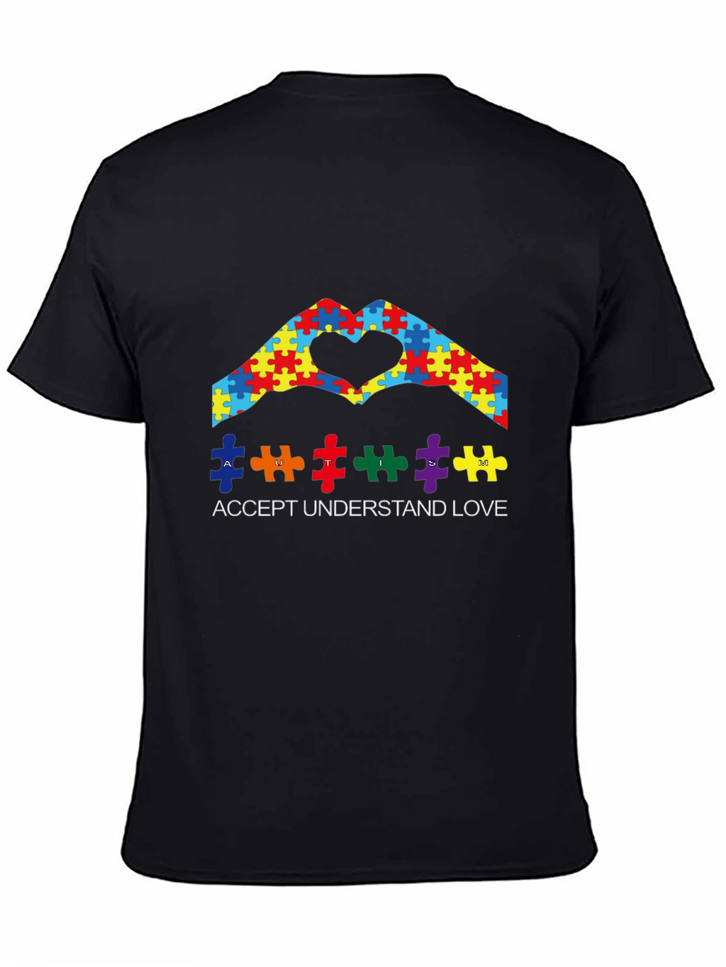 Autism Awareness Puzzle Heart T-Shirt