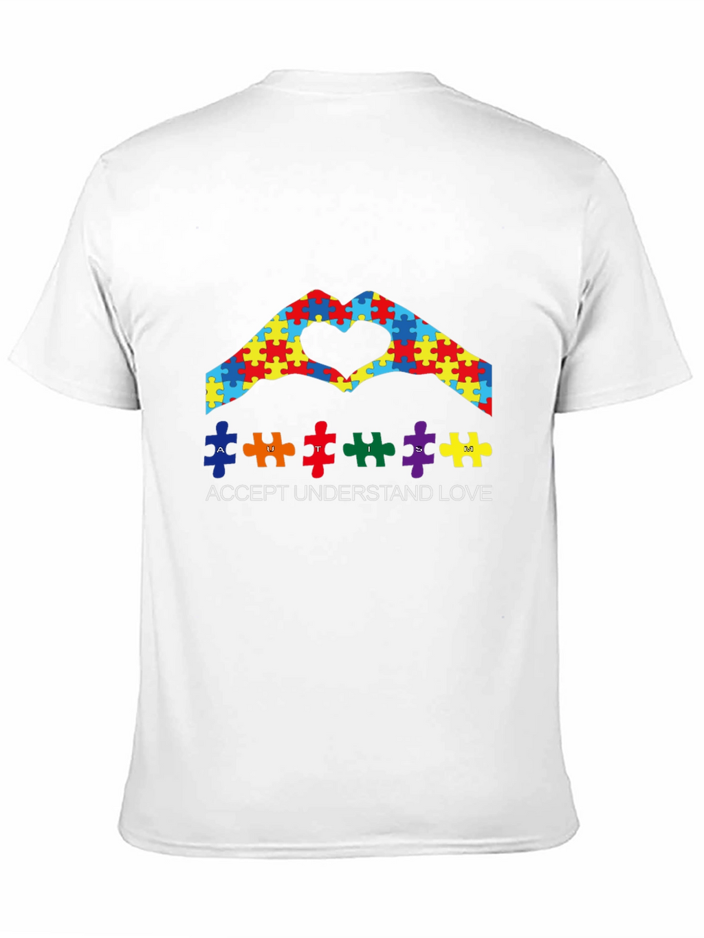 Autism Awareness Puzzle Heart T-Shirt