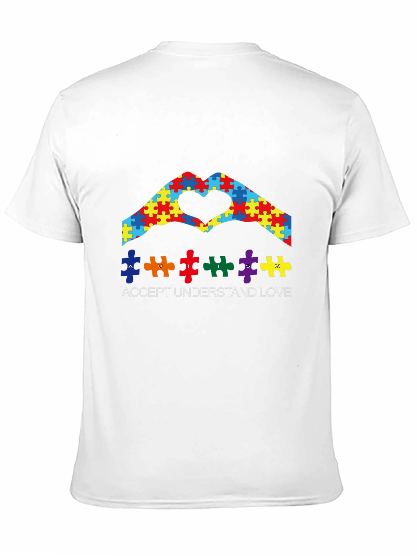 Autism Awareness Puzzle Heart T-Shirt
