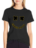 Choose Happy Smiley Face Graphic T-Shirt