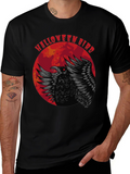 Halloween Bird Graphic Tee - Crow Moon Design