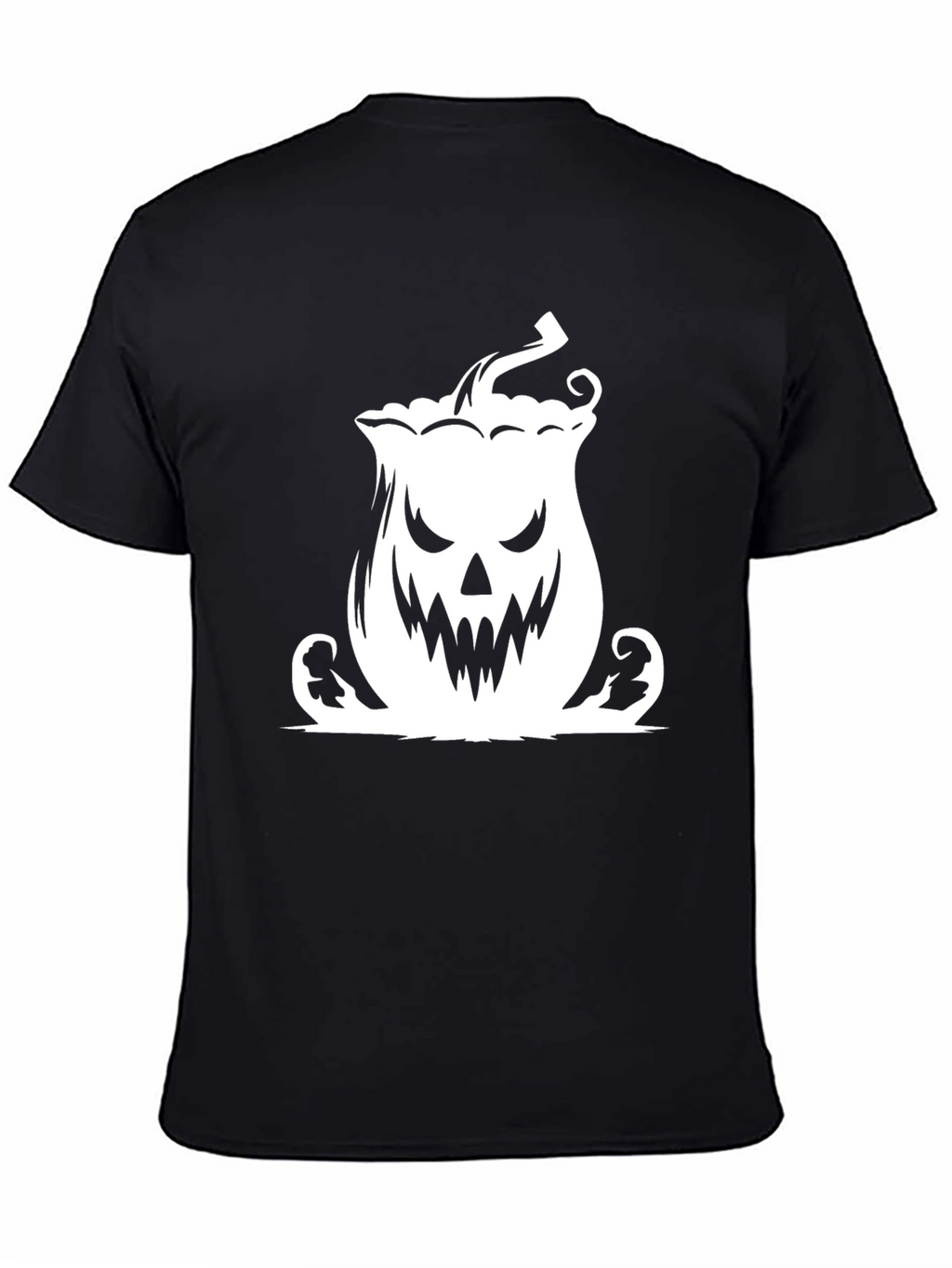 Spooky Pumpkin Graphic Tee - Halloween T-Shirt