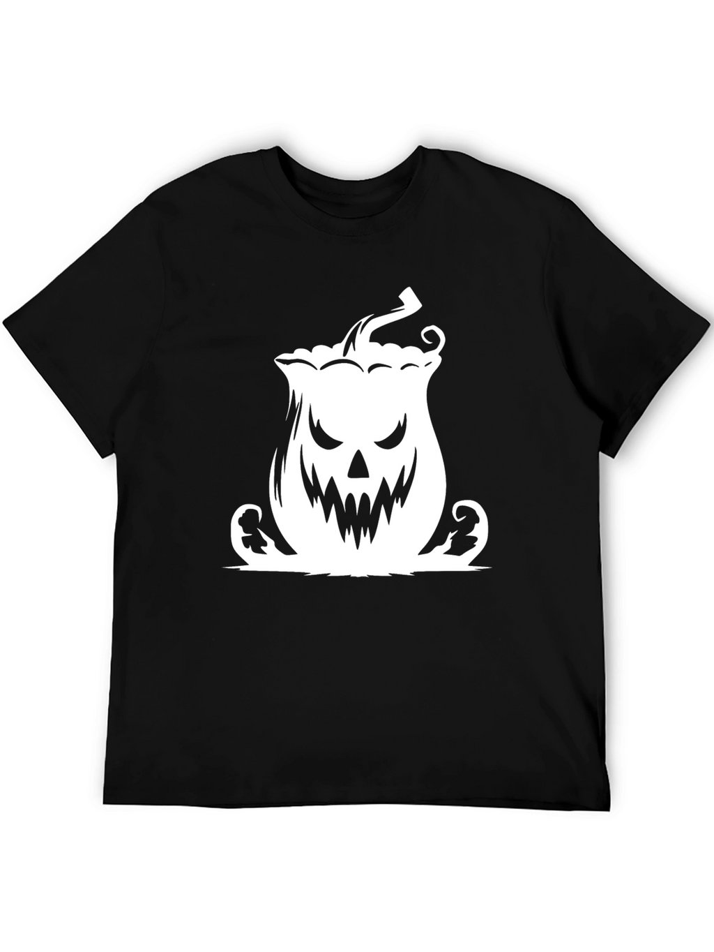 Spooky Pumpkin Graphic Tee - Halloween T-Shirt