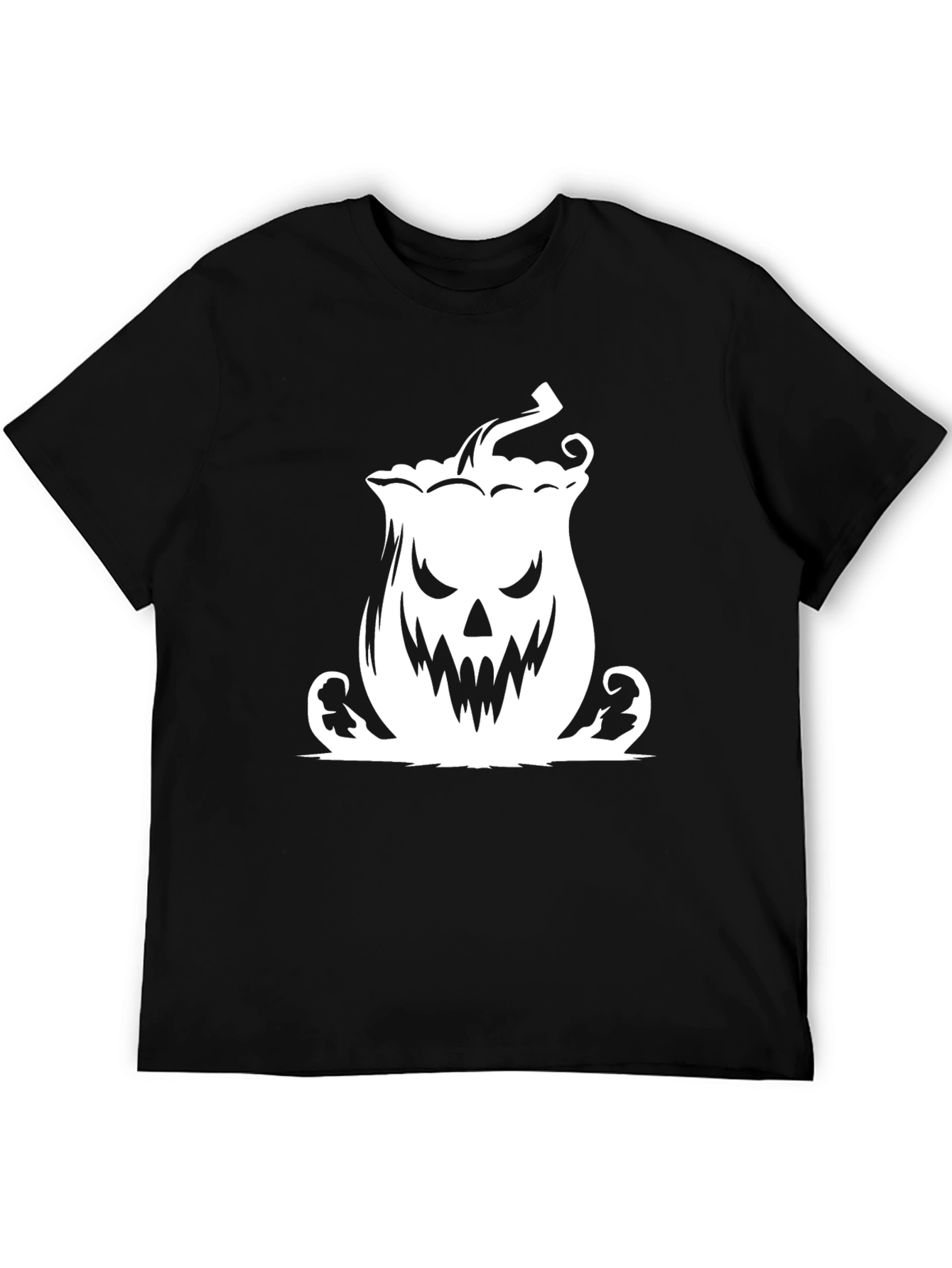 Spooky Pumpkin Graphic Tee - Halloween T-Shirt